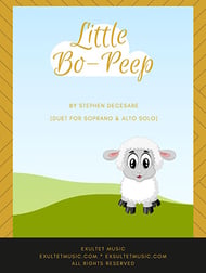 Little Bo-Peep Vocal Solo & Collections sheet music cover Thumbnail